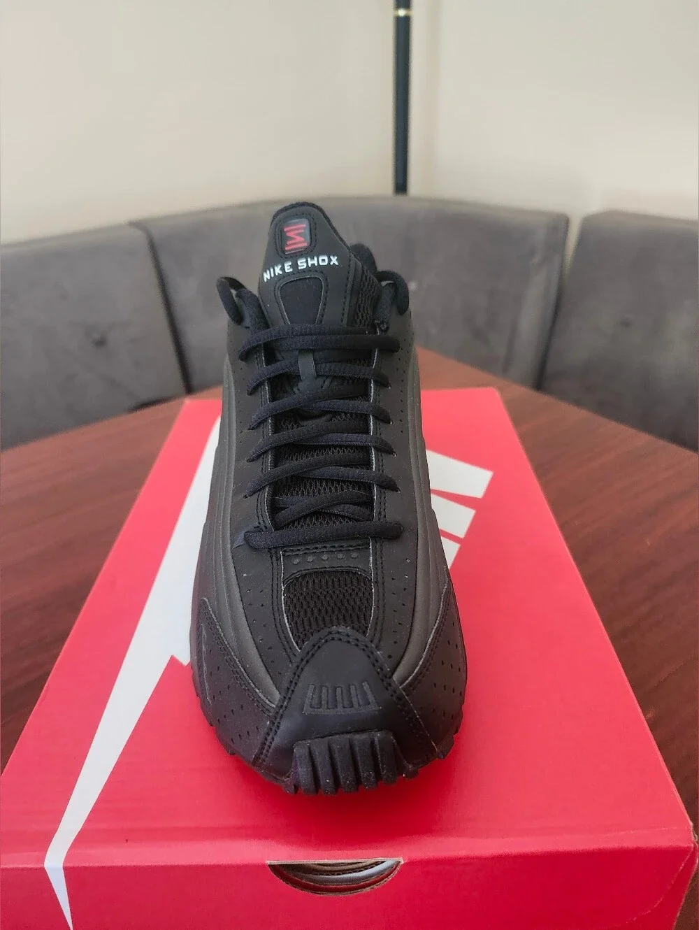 Nike Men’s Black Shox Athletic Shoes